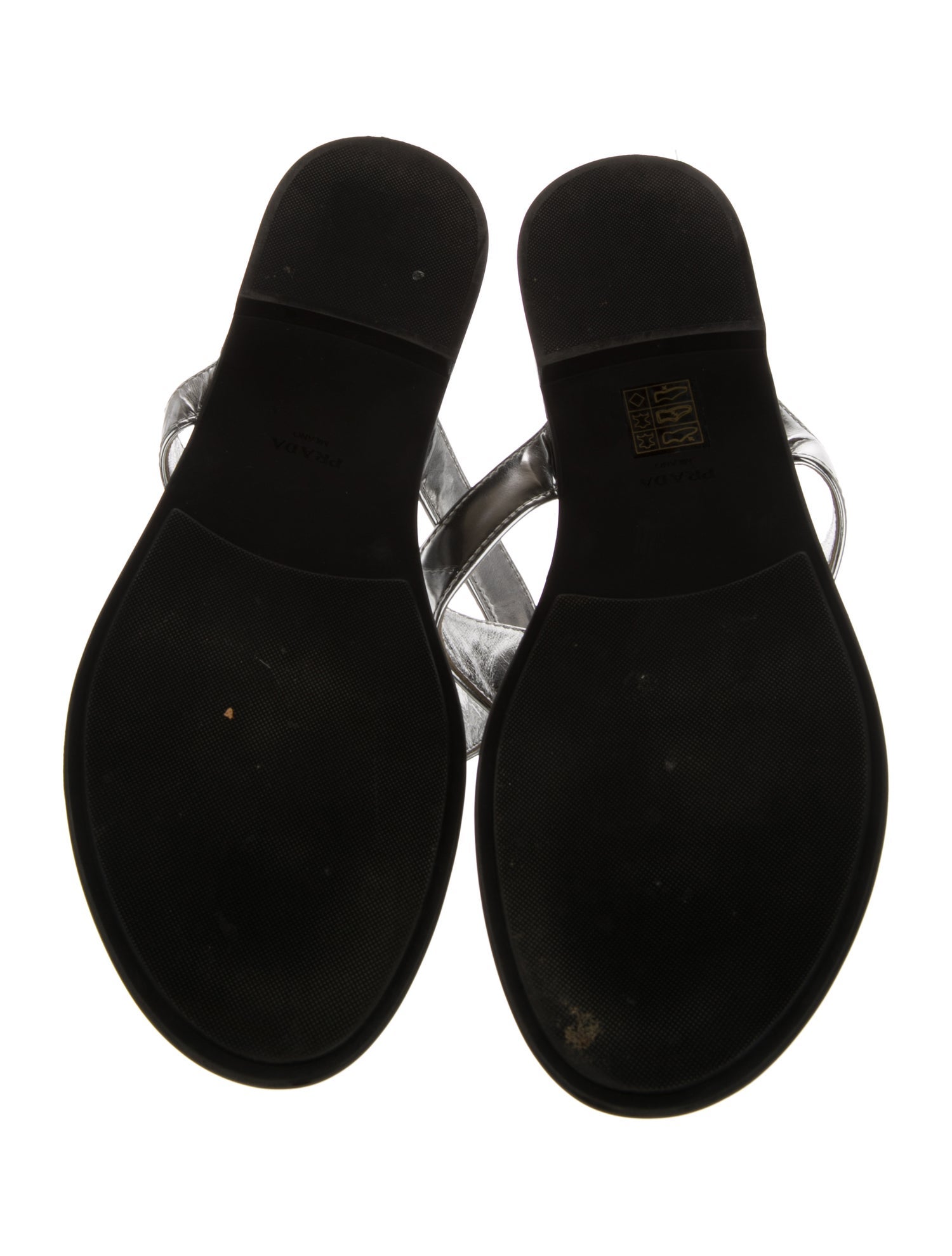 Prada Patent Leather Slides